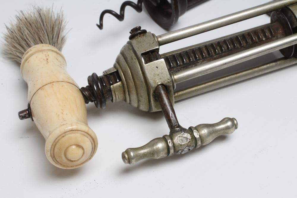 A KINGS TYPE STEEL BARREL CORKSCREW Image