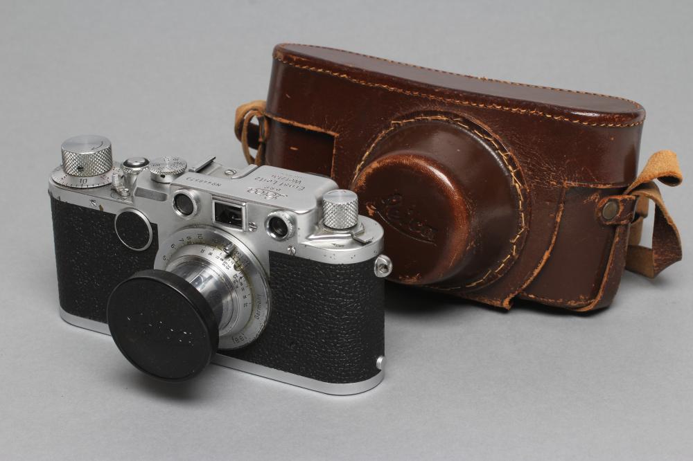 A LEICA D.R.P. ERNST LEITZ WETZLAR IIc CAMERA Image