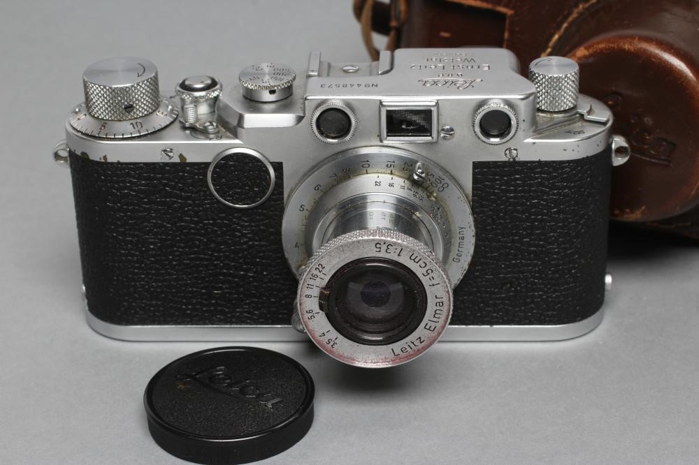 A LEICA D.R.P. ERNST LEITZ WETZLAR IIc CAMERA Image