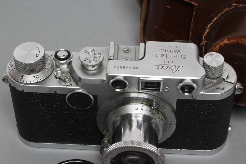A LEICA D.R.P. ERNST LEITZ WETZLAR IIc CAMERA Image
