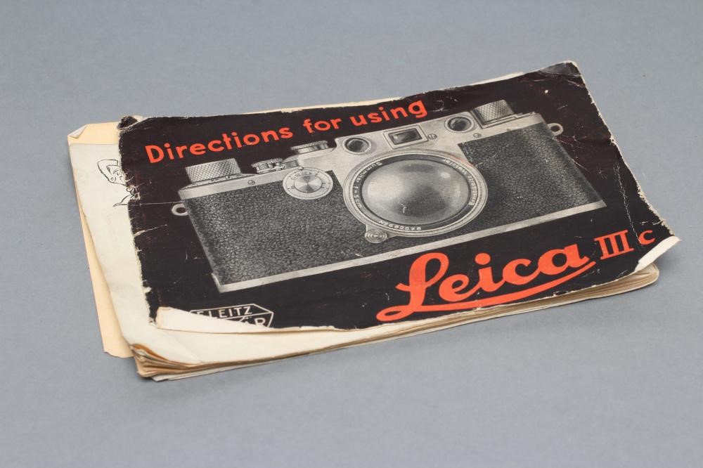 A LEICA D.R.P. ERNST LEITZ WETZLAR IIc CAMERA Image