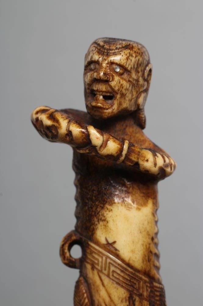 A JAPANESE STAGHORN SASHI KISERUSUTZU Image