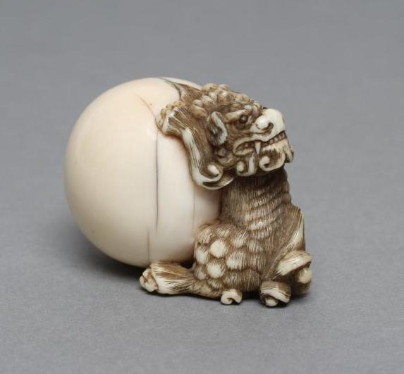 A JAPANESE (KYOTO SCHOOL) IVORY NETSUKE Image