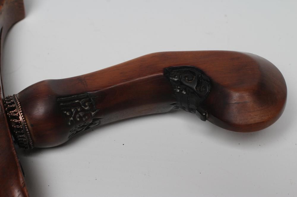 A MALAY KRIS with 14 1/2" laminated blade Image