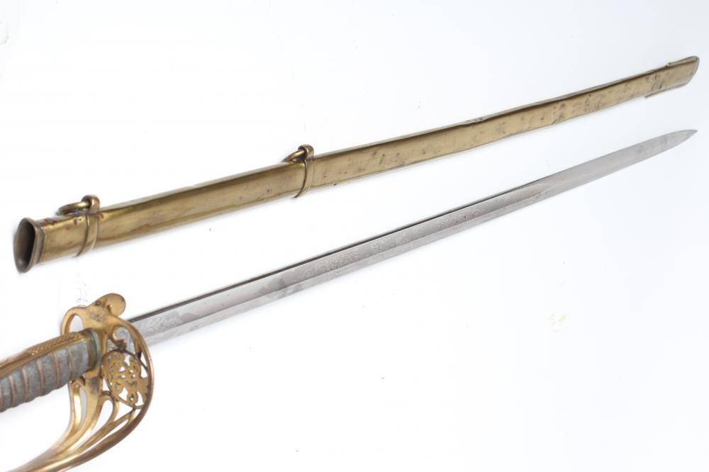AN 1845 PATTERN INFANTRY OFFICER'S SWORD by Sandilands & Son Image