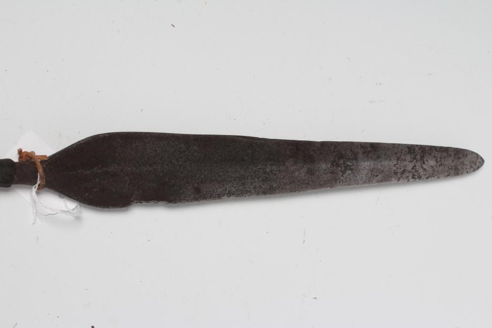 A ZULU IKLWA OR STABBING SPEAR Image