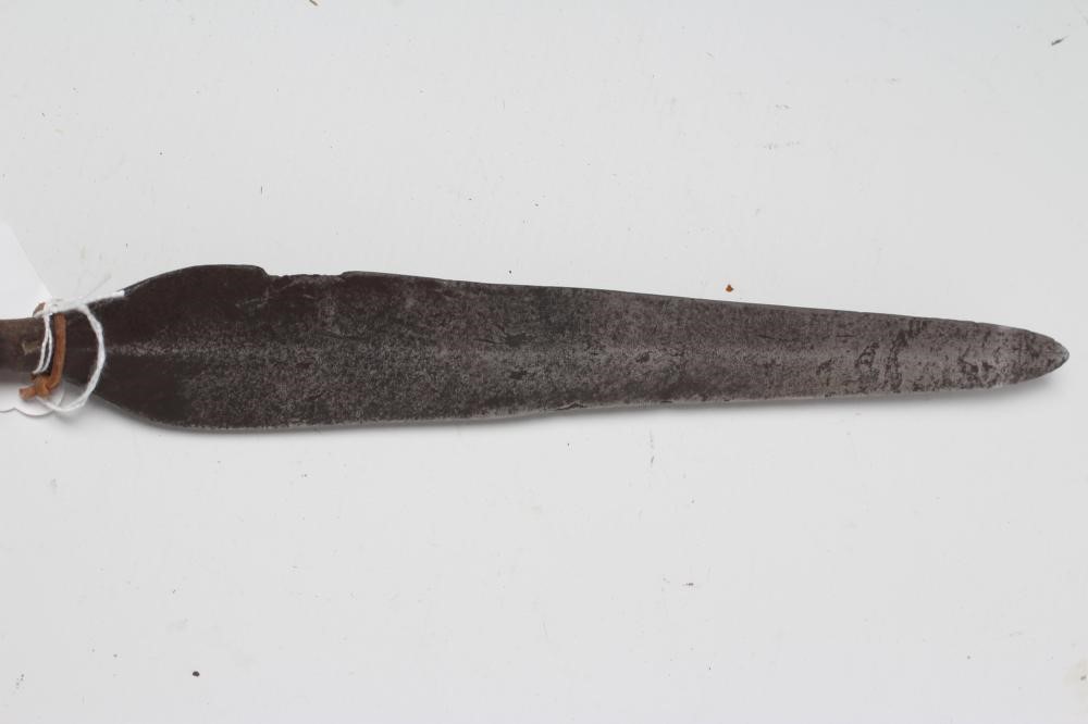 A ZULU IKLWA OR STABBING SPEAR Image