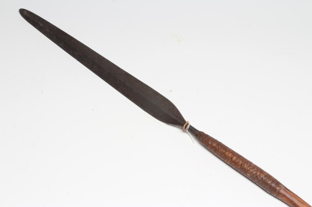 A ZULU IKLWA OR STABBING SPEAR Image
