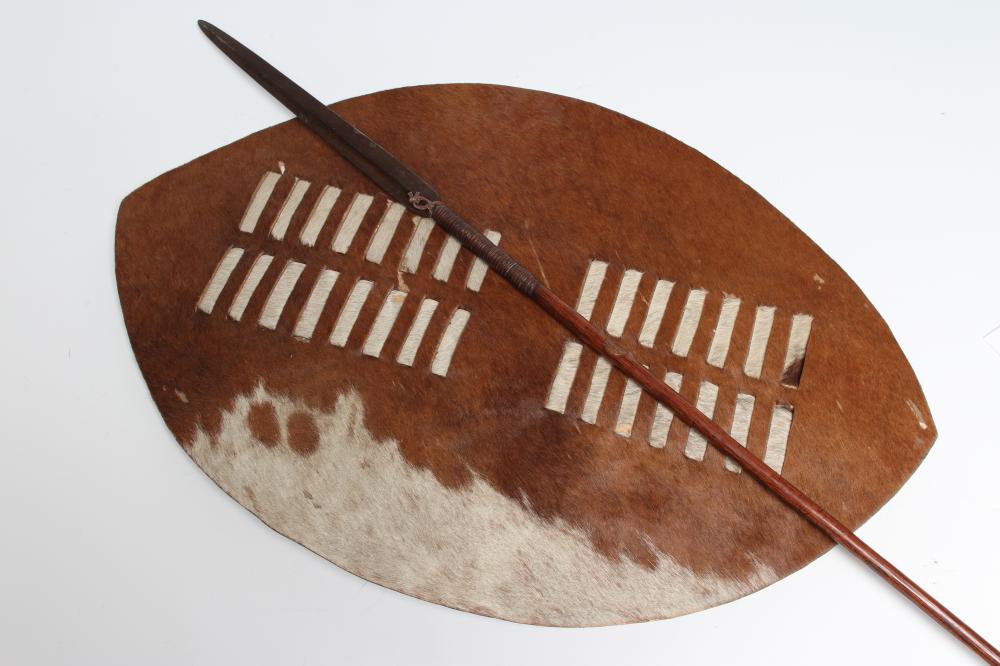 A ZULU ASSEGAI OR THROWING SPEAR Image