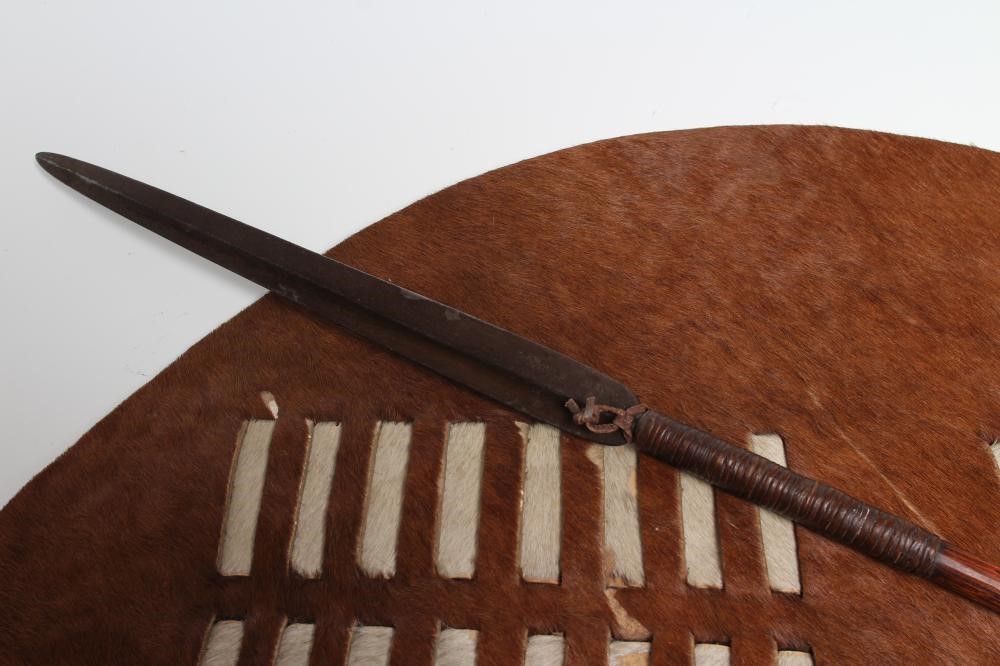 A ZULU ASSEGAI OR THROWING SPEAR Image
