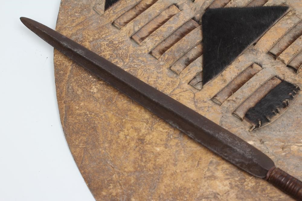 A ZULU ASSEGAI OR THROWING SPEAR Image