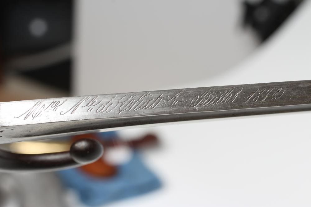 TWO FRENCH YATAGHAN SWORD BAYONETS Image