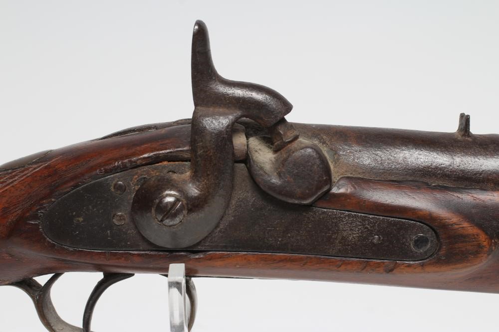A PERCUSSION MUSKET with 41 1/4" barrel Image
