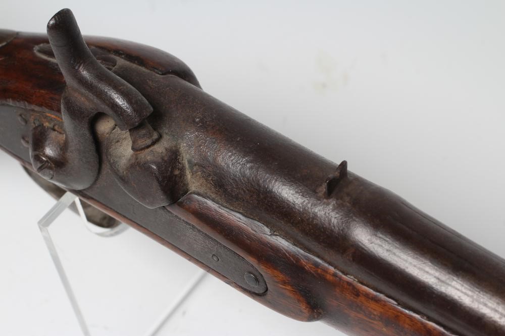 A PERCUSSION MUSKET with 41 1/4" barrel Image