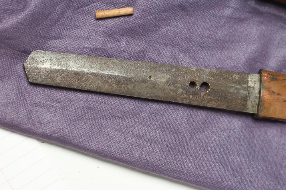 A JAPANESE OFFICER'S KATANA with 25 1/2" curved blade Image