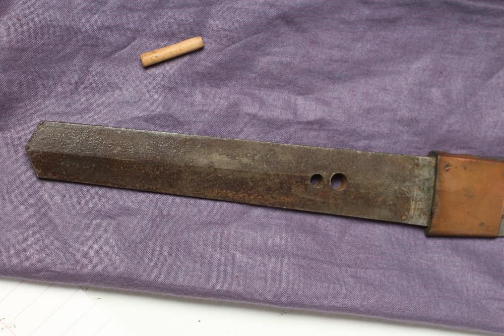 A JAPANESE OFFICER'S KATANA with 25 1/2" curved blade Image