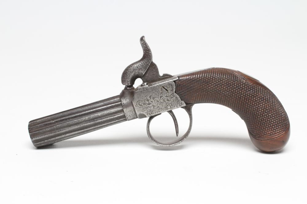 A PERCUSSION POCKET PISTOL Image