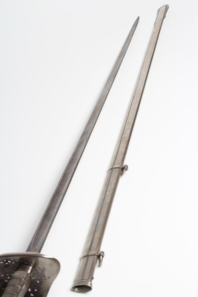 AN 1897 PATTERN OFFICER'S SWORD FOR THE ROYAL NORTHUMBERLAND FUSILIERS Image