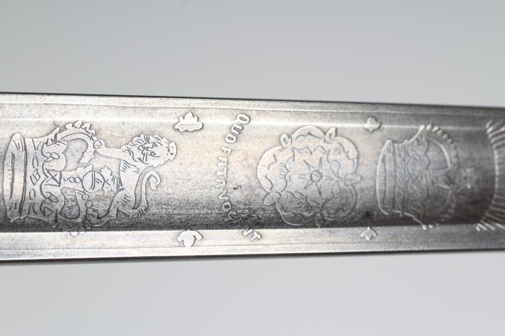 AN 1897 PATTERN OFFICER'S SWORD FOR THE ROYAL NORTHUMBERLAND FUSILIERS Image