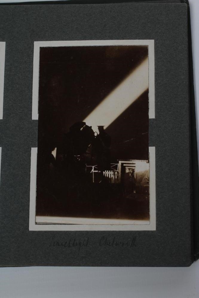 AN ALBUM OF FIRST WORLD WAR PHOTOGRAPHS taken by Colonel John Perret-Young (Ministry of Supply) Image