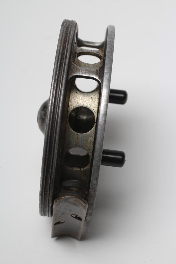 A HARDY "THE EUREKA" REEL with twin handles Image