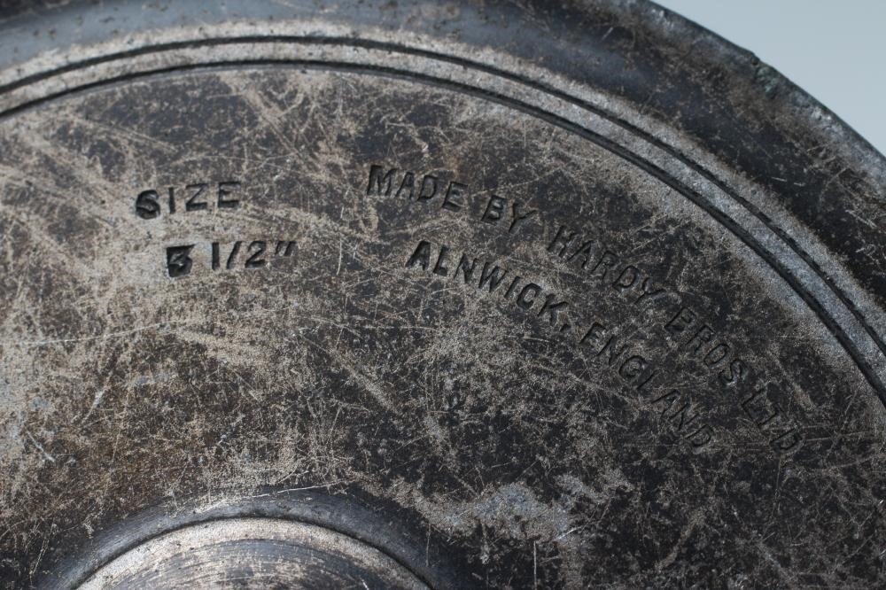 A HARDY "THE EUREKA" REEL with twin handles Image