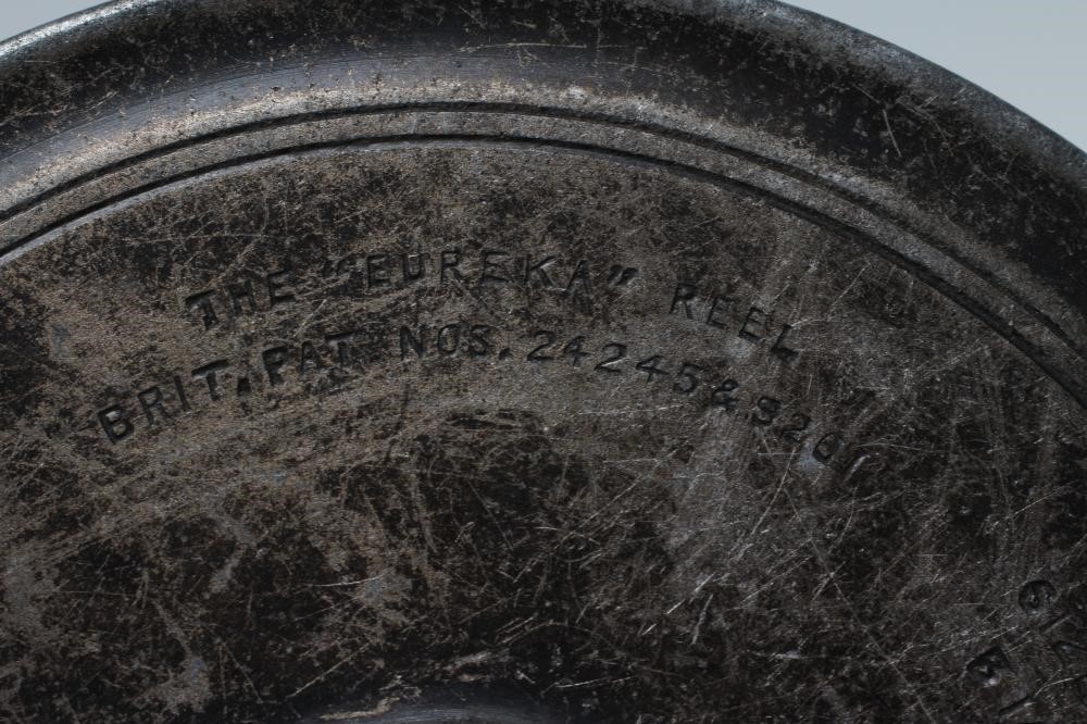 A HARDY "THE EUREKA" REEL with twin handles Image