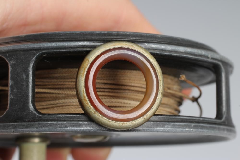 AN ALBERT SMITH & CO. REDDITCH 3 PIECE SPLIT CANE FISHING ROD with spare tip Image