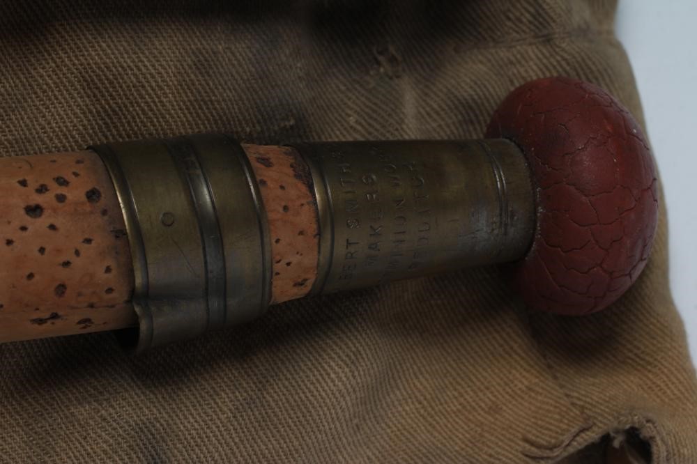 AN ALBERT SMITH & CO. REDDITCH 3 PIECE SPLIT CANE FISHING ROD with spare tip Image