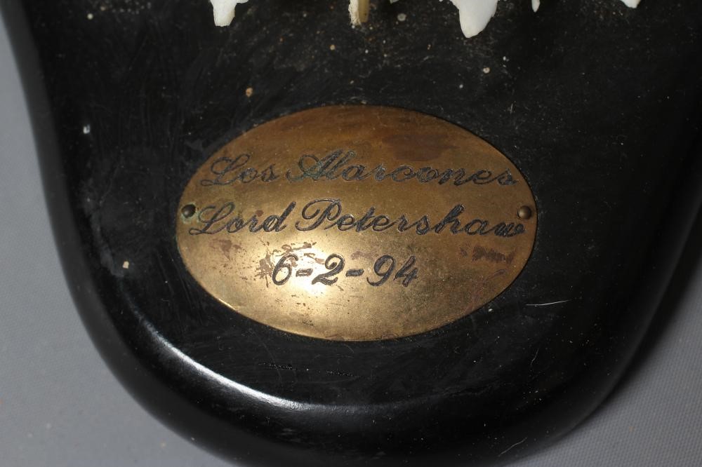 A SET OF THREE RED DEER ANTLER MOUNTS Image