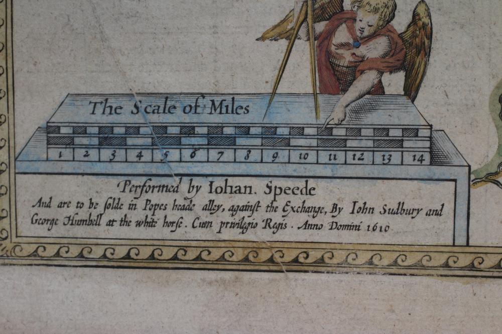 JOHN SPEED (1552-1629) The West Riding of Yorkshire Image