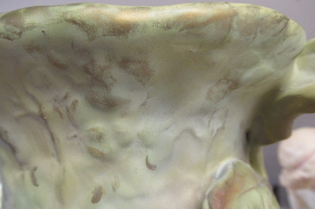 A LARGE ROYAL DUX FIGURAL VASE Image