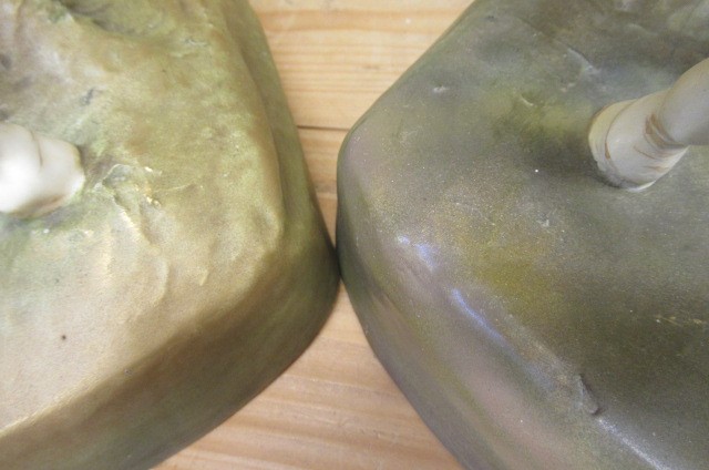 A PAIR OF ROYAL DUX EQUESTRIAN HAWKING FIGURES Image