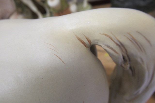 A PAIR OF ROYAL DUX EQUESTRIAN HAWKING FIGURES Image