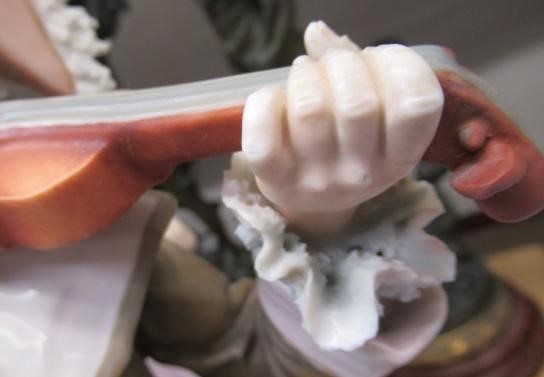 A PAIR OF ROYAL DUX FIGURES Image