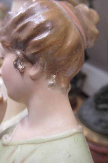 A PAIR OF ROYAL DUX FIGURAL LAMP BASES Image