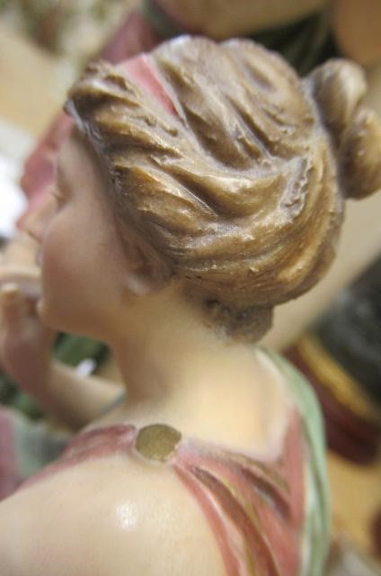 A PAIR OF ROYAL DUX FIGURAL LAMP BASES Image