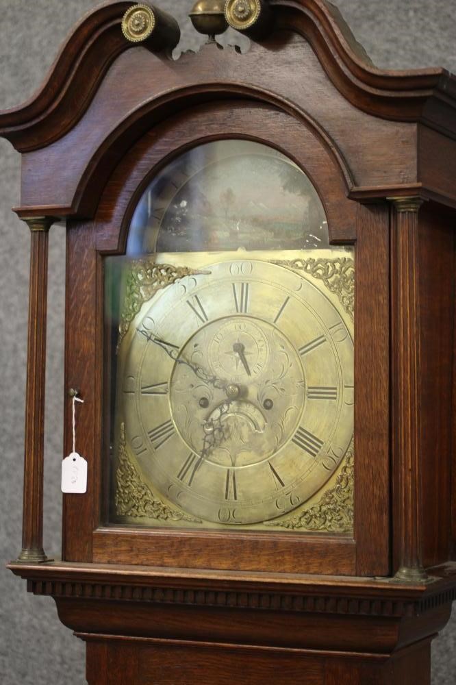 AN OAK LONGCASE CLOCK by John Lawson Image
