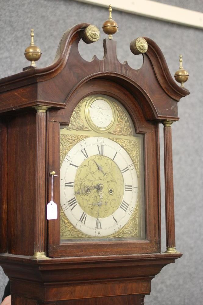 AN OAK LONGCASE by Henry Brownhill Image