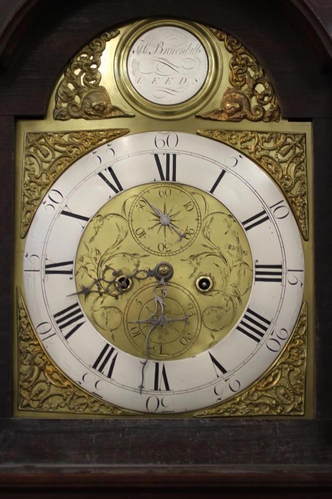 AN OAK LONGCASE by Henry Brownhill Image