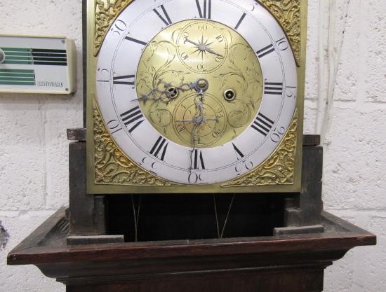 AN OAK LONGCASE by Henry Brownhill Image