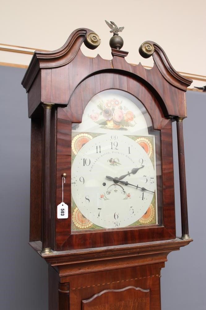 A MAHOGANY LONGCASE by Richard Blakeborough Image