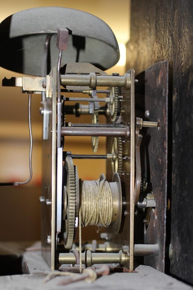 A MAHOGANY LONGCASE by Richard Blakeborough Image