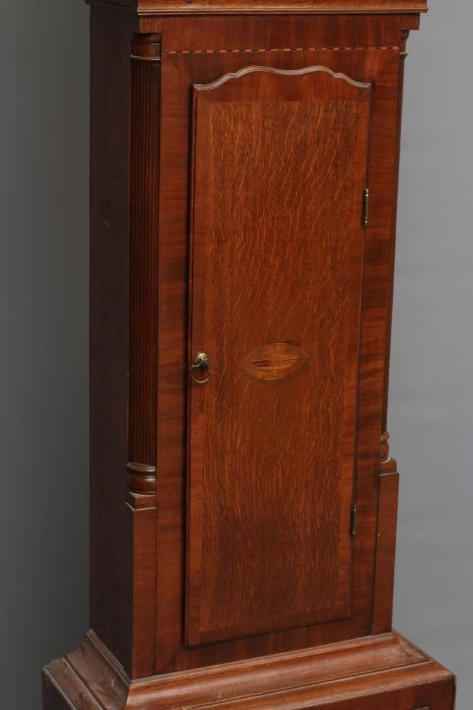 A MAHOGANY LONGCASE by Richard Blakeborough Image