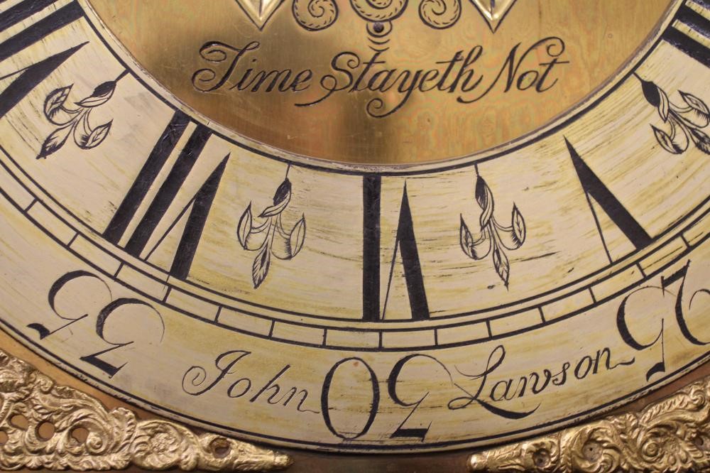 AN OAK LONGCASE signed John Lawson Image