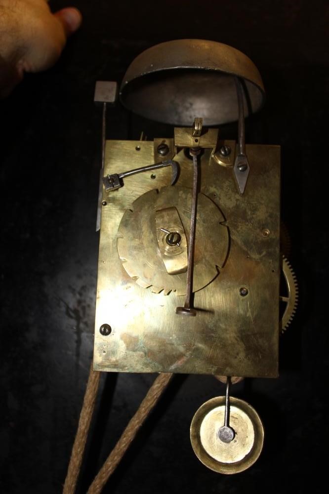 A MAHOGANY LONGCASE Image