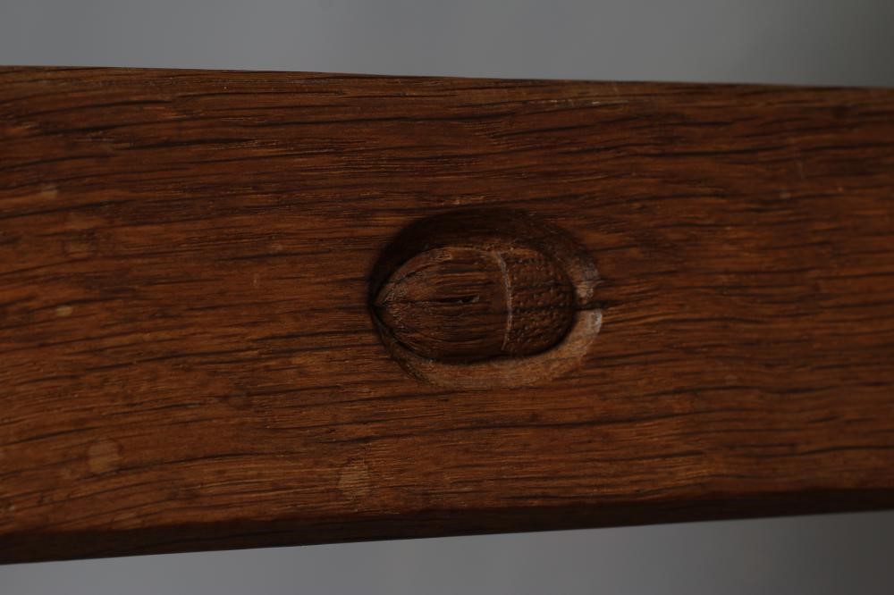 AN ALAN GRAINGER OF BRANDSBY ADZED OAK COFFEE TABLE Image