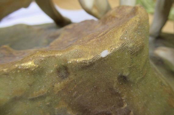 A ROYAL DUX MODEL OF TWO HOUNDS Image