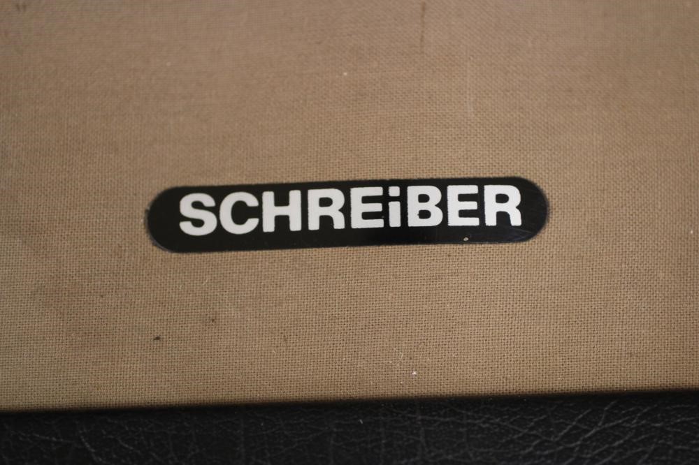 A SCHREIBER MAPLE(?) FRAMED SOFA BED Image