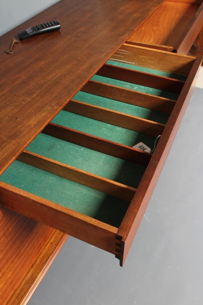 A MID CENTURY DESIGN TEAK LOW SIDEBOARD Image